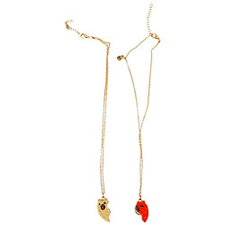 Набор цепочек на шею с подвеской "Капибары", 2 шт.