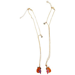 Набор цепочек на шею с подвеской "Капибары", 2 шт.