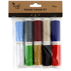 Набір ниток для шиття Craft time кольоровий, мікс, 10 шт