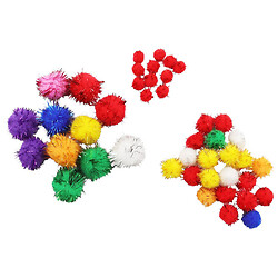 Набор помпонов для декорирования Craft time, микс