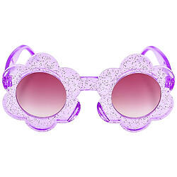 Окуляри сонцезахисні дитячі в пластиковій оправі "Квітка"