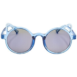 Окуляри сонцезахисні дитячі в пластиковій оправі "Котик"