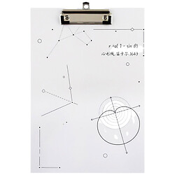 Планшет канцелярный А4 с зажимом в ассортименте