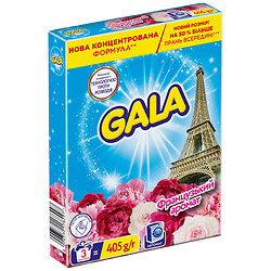 Порошок для стирки автомат GALA Французский аромат, 405 г