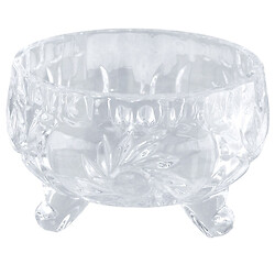 Салатник стеклянный на ножках, 8 см