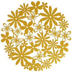 Салфетка настольная порционная круглая H&S в ассортименте