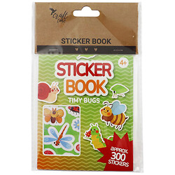 Стикербук с детскими наклейками, 10х12 см, 15 листов, Craft Time