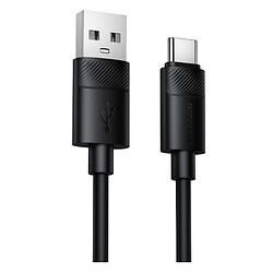 USB кабель Borofone BX123 Leya, Type-C, 1.0 м., Черный