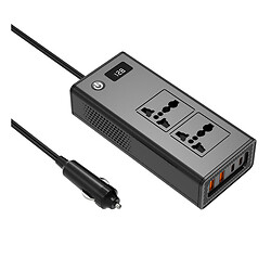 Автомобильный инвертор XO CZ027, Черный