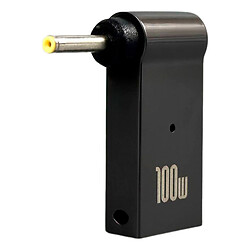 Адаптер PD 100W в DC 2.5 x 0.7 мм, Черный