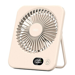 Настільний вентилятор XO MF99 Slim, Бежевий