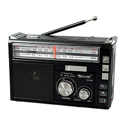 Радиоприемник Golon RX-381, Черный