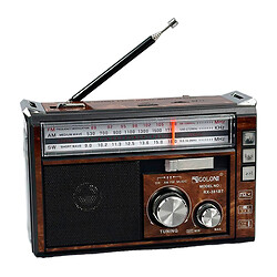 Радиоприемник Golon RX-381BT, Коричневый