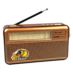 Радиоприемник Golon RX-BT169, Бронзовый