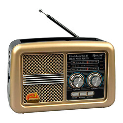 Радіоприймач Golon RX-BT978S, Золотий