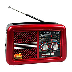 Радіоприймач Golon RX-BT978S, Червоний