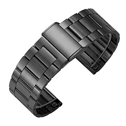 Ремінець універсальний, Metal Watch Design 10, Чорний