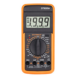 Цифровий мультиметр DT-JM-9205A, Помаранчевий