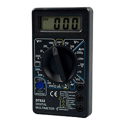 Цифровой мультиметр DT-PS-832, Черный