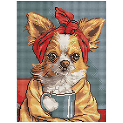 Алмазна мозаїка "Чудова кава", 30х40 см, Ідейка