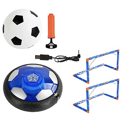 Аерофутбол, аером'яч із вбудованим акумулятором, гумовий м'яч, насос, ворота з сіткою, в коробці, Mic