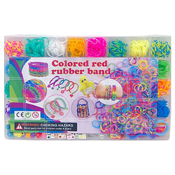 Большой набор резинок для плетения, 32 вида с аксессуарами, Mic