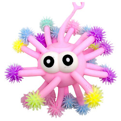 Игрушка-антистресс "Лохматик-осьминожка" с подсветкой, Mic