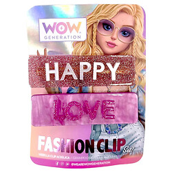 Изысканная заколка для волос "HAPPY LOVE", 2 штуки в наборе, Mic