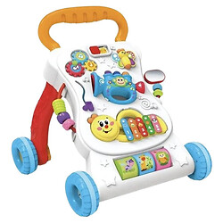 Каталка-ходунки свет, звук, мелодии, съемная панель, фразы на английском языке, в коробке, Mic