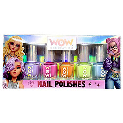 Лак для ногтей яркого цвета, 5 шт., Mic