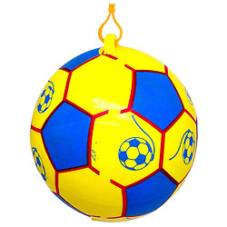 Мяч резиновый, диаметр 17 см, карабин с пружинкой, Mic