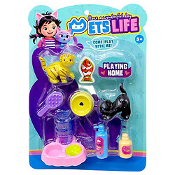 Набір для гри "Зоомагазин", Рожева тарілка, Mic