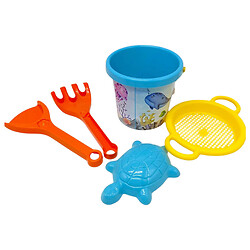 Набор для песка "Подводный мир", 5 эл. с термонаклейкой, Tigres