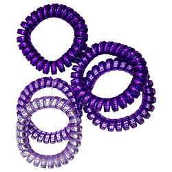 Резинка пружинка для волос "Градиент", 5 штук в наборе, Mic