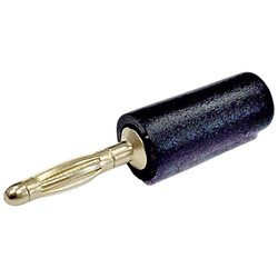 Штекер банан L-KLS1-BAP-009-N-B, Черный