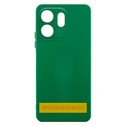 Чохол (накладка) Tecno Spark Go 2, GETMAN Liquid Silk, Dark Green, Зелений
