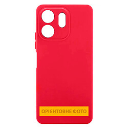 Чохол (накладка) Tecno Spark Go 2, GETMAN Liquid Silk, Dark Red, Червоний