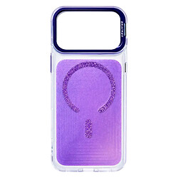 Чохол (накладка) Apple iPhone 15 Pro Max, Epik Jewel Sparkle, MagSafe, Lavender Glitter, Лавандовий