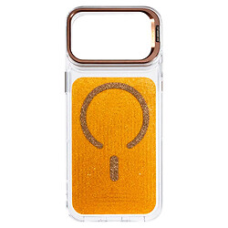 Чохол (накладка) Apple iPhone 17 Pro, Epik Jewel Sparkle, MagSafe, Sunny Gold, Золотий