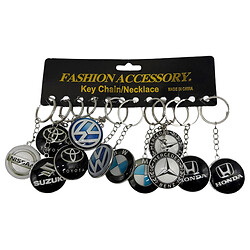 Брелок марки авто, 12 шт., Mic