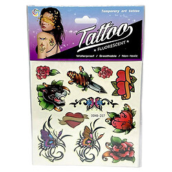 Временное тату люминосцентное, Mic