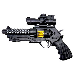 Пістолет пластиковий, світиться, 24 см, Mic