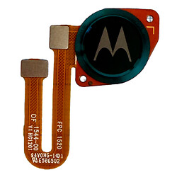 Шлейф Motorola XT2083 Moto G9 Play, С сканером отпечатка пальца, Зеленый