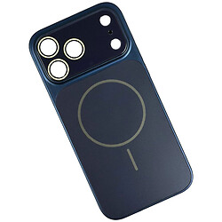 Чохол (накладка) Apple iPhone 17, AG Glass Slim Fit, MagSafe, Синій