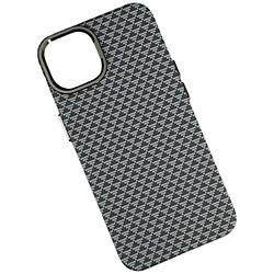 Чехол (накладка) Apple iPhone 17 Air, Elite Carbon Matte Box, MagSafe, Grey Herringbone, Рисунок