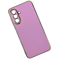 Чохол (накладка) Samsung A055 Galaxy A05, Golden Line Separate Camera, Фіолетовий