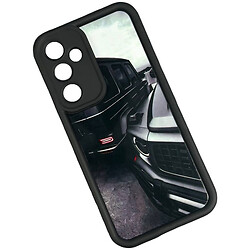 Чехол (накладка) Samsung Galaxy A36 5G / Galaxy A37 5G, Shock Sides Resistant, Black Cars, Рисунок