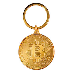 Брелок Bitcoin, Золотой