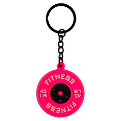 Брелок Диск Для Штанги, Рожевий