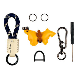 Брелок Французький Бульдог, Жовтий